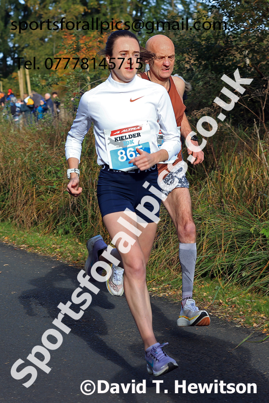 Altra Kielder 10k Road Race, Sunday, October 5th. 2025 Altra Kielder Marathon, Half Marathon and 10k. Photo: David T. Hewitson/Sports for All Pics